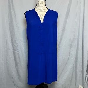 Lightweight Flowy Blue Blouse